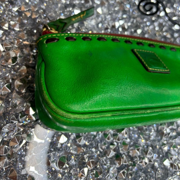 Dooney & Bourke RARE Florentine leather cosmetic case GUC - Picture 10 of 13